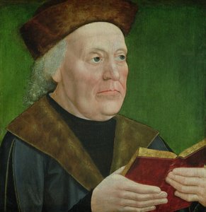 Pormestari Hermann Langenbeck, noin 1515 (öljy tammipaneelille). tekijältä Wilm Dedecke