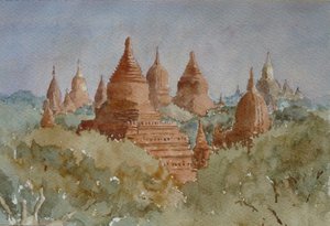 941 Bagan auringonnousu, Anandan suuntaan