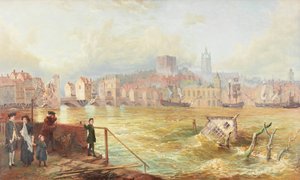 The Last of the Old Tyne Bridge, 1900 tekijältä Wilson Hepple