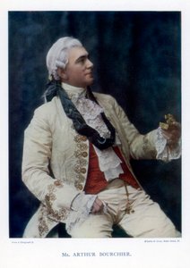 Arthur Bourchier, englantilainen näyttelijä, 1901.