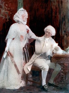 Winifred Emery i Cyril Maud a The School for Scandal, c1902.finnish