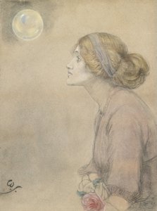 Gertrude Sandys (pastelli paperille) tekijältä Winifred Sandys