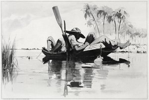 Kalastusjuhlat, 1890. tekijältä Winslow Homer