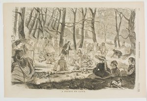 Piknik maalla tekijältä Winslow Homer