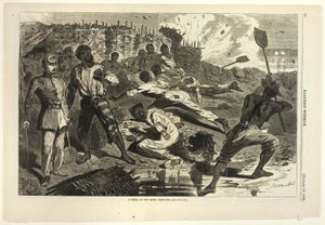 Kuori kapinallisten juoksuhaudoissa tekijältä Winslow Homer
