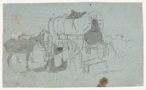 Armeijan vaunu ja muuli tekijältä Winslow Homer