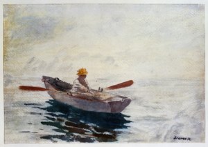 Poika veneessä tekijältä Winslow Homer