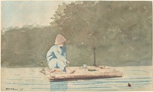Poika lautalla tekijältä Winslow Homer