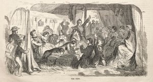 Leirikokousluonnoksia:  Teltta tekijältä Winslow Homer