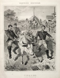 Kampanjan luonnokset: Ravinnonhaku, 1863. tekijältä Winslow Homer