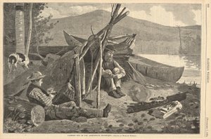 Telttailu Adirondack-vuorille, Harperista tekijältä Winslow Homer