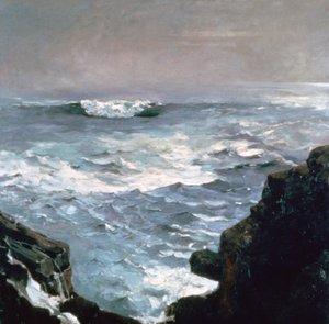 Cannon Rock, 1895 tekijältä Winslow Homer