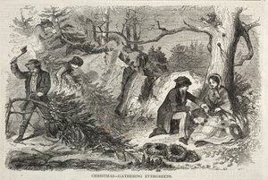 Joulu – ikivihreitä kasveja tekijältä Winslow Homer