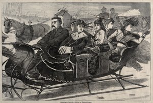 Christmas Belles, 1869. tekijältä Winslow Homer