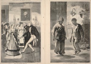 Sodan loppu--Hullin voitto, 1814/Sodan loppu--Babylon on kaatunut, 1865, Frank Leslie