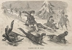 Rannikkoliikenne ulos ovesta tekijältä Winslow Homer