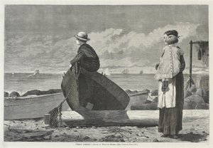 Isä tulee! tekijältä Winslow Homer