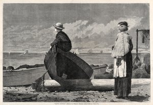 Isät tulossa!, 1873. tekijältä Winslow Homer