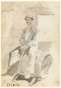 Piirros, Dixie, 1861 tekijältä Winslow Homer