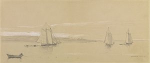 Gloucesterin kalastuslaivasto tekijältä Winslow Homer