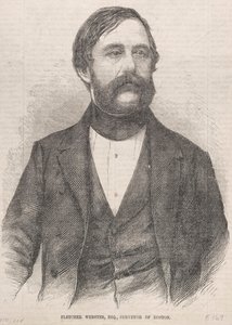 Fletcher Webster, Esq., Bostonin katsastaja, 1859. tekijältä Winslow Homer