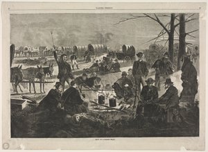 Vaunukaravaanin pysähdys tekijältä Winslow Homer