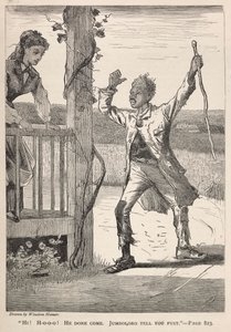 Moi! H-O-O-O! Hän Valmis Tule. Jumboloro Kerro ensin, 1869. tekijältä Winslow Homer