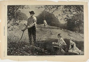 Heinän tekeminen tekijältä Winslow Homer