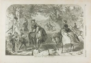 Toukokuun päivä maaseudulla tekijältä Winslow Homer