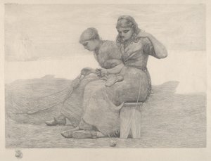 Verkkojen korjaaminen tekijältä Winslow Homer