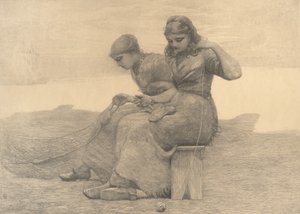 Kyyneleiden korjaaminen, 1888. tekijältä Winslow Homer