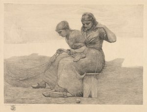 Kyyneleiden korjaaminen, 1888. tekijältä Winslow Homer