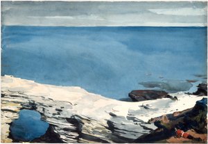 Luonnonsilta, Bermuda, noin 1901 (akvarelli). tekijältä Winslow Homer