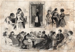 New York Charities - St. Barnabas House, 304 Mulberry Street, 1874. tekijältä Winslow Homer