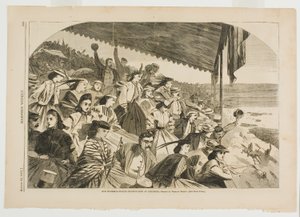 Meidän juomapaikat-Hevosurheilu Saratogassa tekijältä Winslow Homer