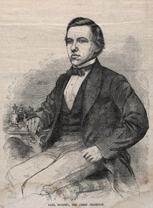 Paul Morphy, Shakin mestari, 1859. tekijältä Winslow Homer