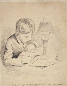 Arthur Benson Homerin muotokuva, 1853 tekijältä Winslow Homer