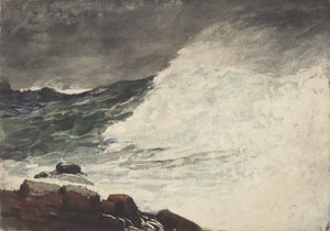 Proutin kaula, Breaking Wave, 1887 tekijältä Winslow Homer