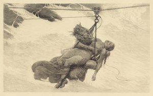 Pelastettu, 1889 tekijältä Winslow Homer