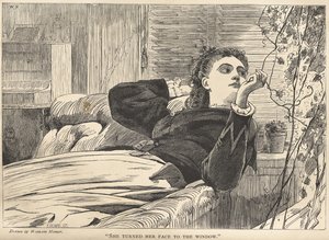"Hän käänsi kasvonsa ikkunaan" tekijältä Winslow Homer