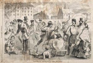 Luistelu Bostonissa tekijältä Winslow Homer
