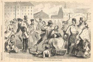 Luistelu Bostonissa, Harperilta tekijältä Winslow Homer