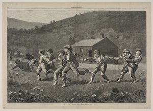 Snap-the-Whip, 1873. tekijältä Winslow Homer