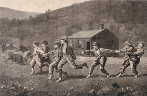 "Snap-the-Whip", 20. syyskuuta 1873 tekijältä Winslow Homer