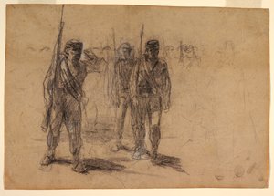 Sotilaiden poraus tekijältä Winslow Homer