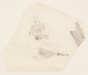 Square Rigger myrskyisellä merellä tekijältä Winslow Homer