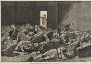 Poliisiasemalla yöpyvät tekijältä Winslow Homer