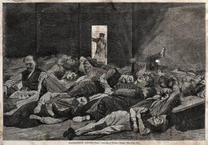 Station-House Lodgers, 1874. tekijältä Winslow Homer