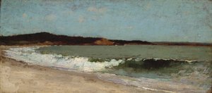 Study for Eagle Head, Manchester, Massachusetts, n. 1869 (öljy puulle) tekijältä Winslow Homer