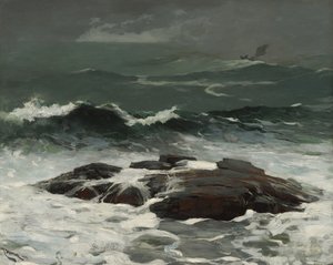 Kesämyrsky, 1904 tekijältä Winslow Homer
